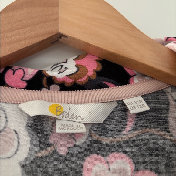 Boden Lavinia Wrap Dress Floral Jersey Modest Maxi - Picture 8 of 8